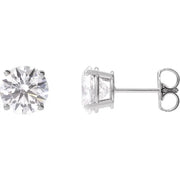 14k Yellow Gold Lab-Grown Diamond Stud Earrings