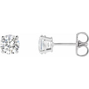 14k Yellow Gold Lab-Grown Diamond Stud Earrings