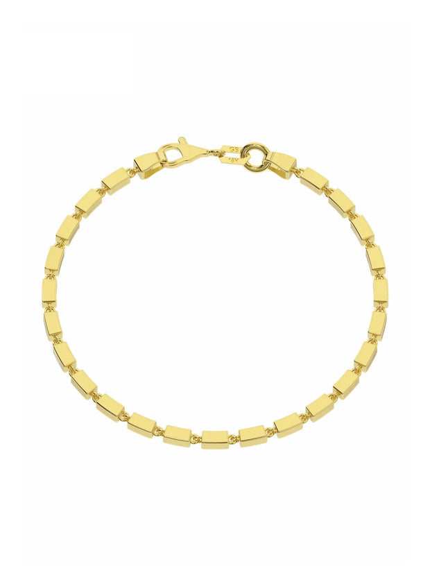 18K Gold LanternLink Bracelet