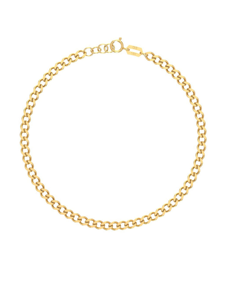 18K Gold Havana Cuban Link Bracelet