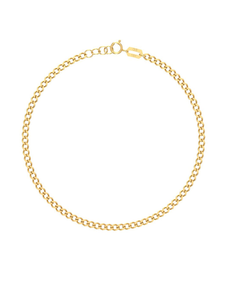 18K Gold Havana Cuban Link Bracelet