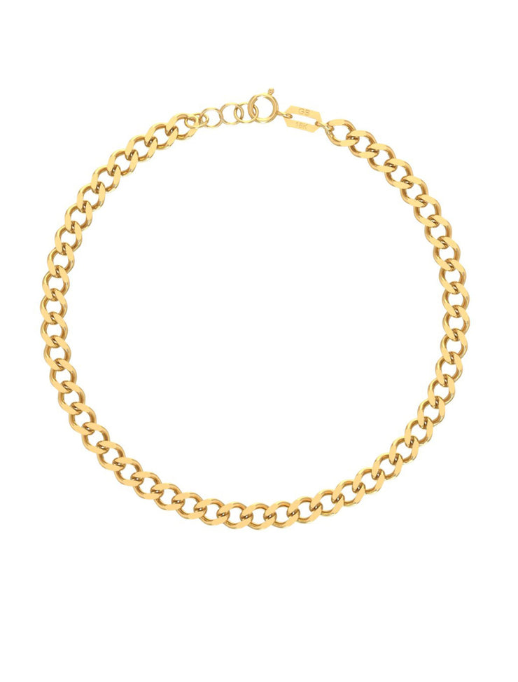 18K Gold Havana Cuban Link Bracelet