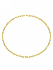 18K Gold LanternLink Necklace