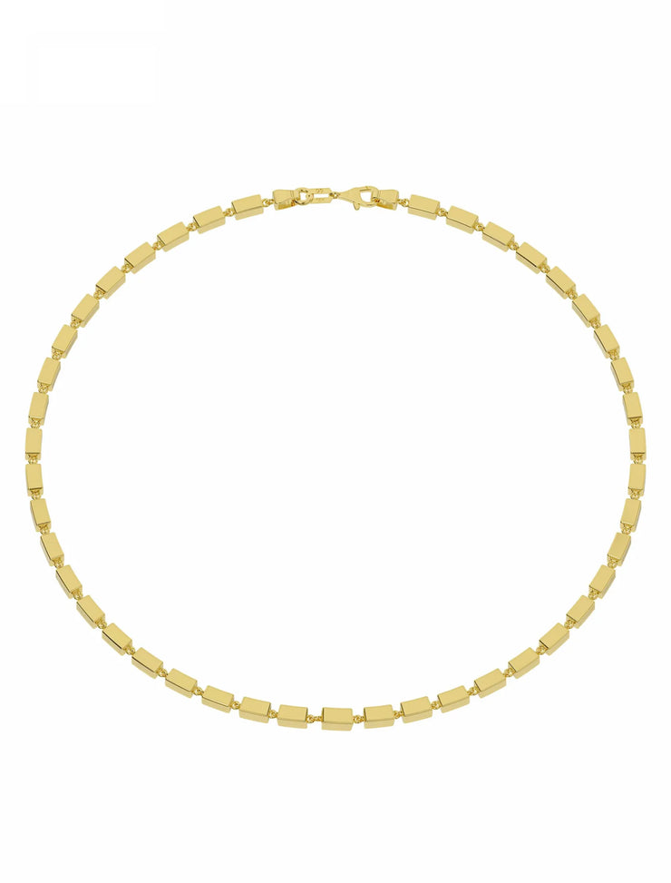 18K Gold LanternLink Necklace