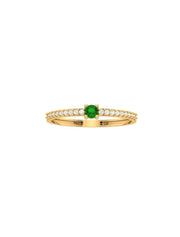 18K Gold Luminé Stacking Ring