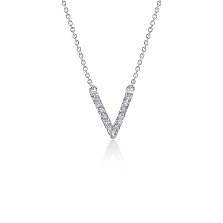 Modern V-Shaped Necklace
