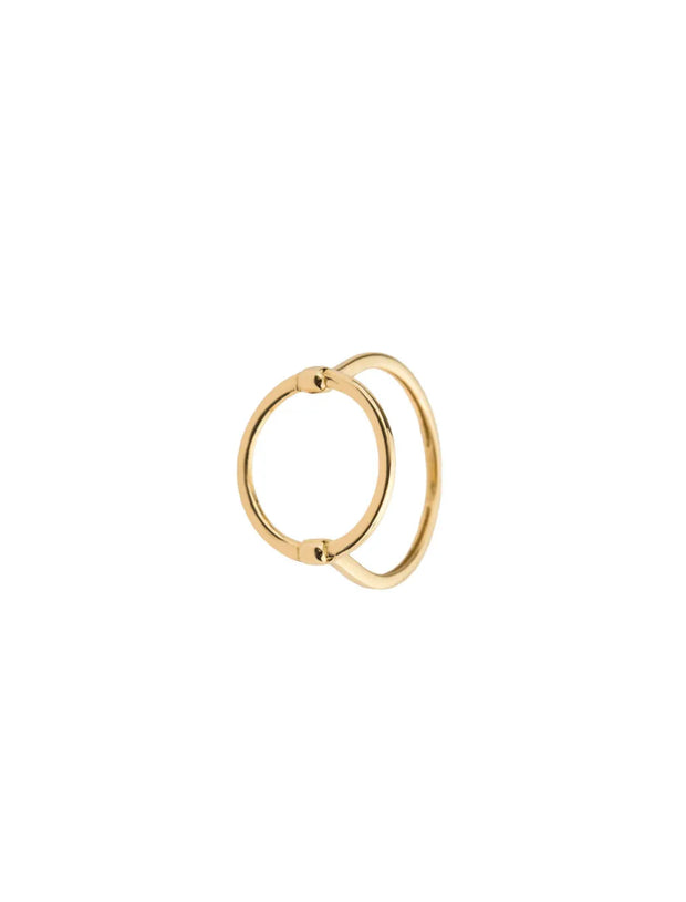 18K Gold Eternal Circle Ring