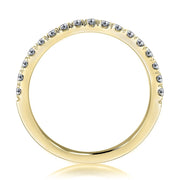 14k Empire Legacy Diamond Halfway Band